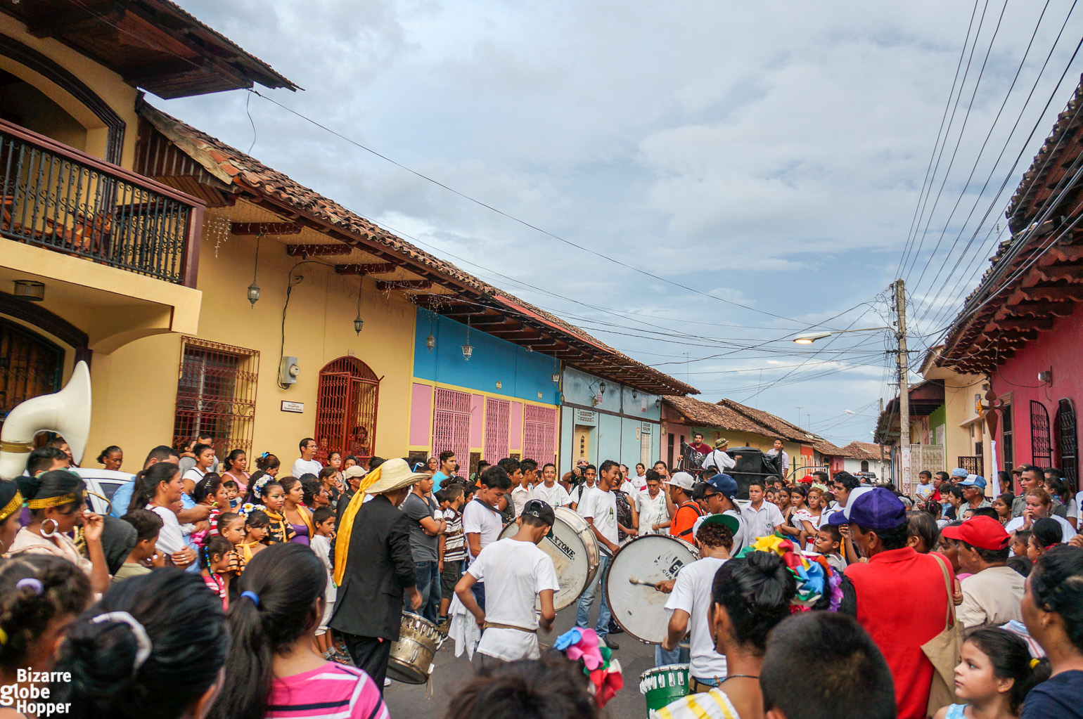 Street carneval at Granada, Nicaragua