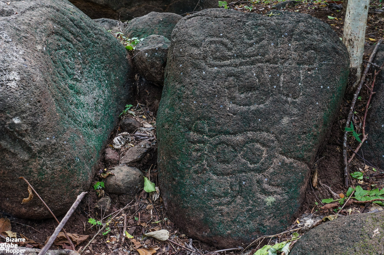 Ancient petroglyphs of Ometepe, Nicaragua