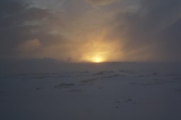 winter sunrise, Iceland