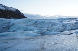 Svínafellsjökull glacier, Iceland.