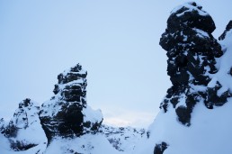 Views of Dimmuborgir, Iceland