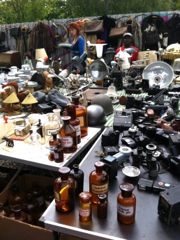 The Fleamarket of Mauerpark Berlin