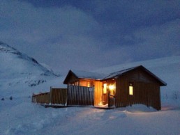 A cabin in Seydisfjördur, Iceland