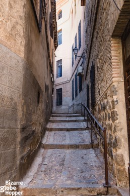 Alley in Toledo, Spain