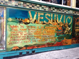 Follow the footprints of the Beat generation to the popular Beatnik hangouts like Vesuvio Cafe in North Beach of San Francisco