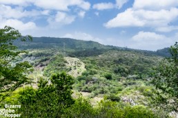 Border to Honduras in Somoto Canyon, Nicaragua