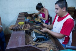 Cigar workers in Esteli Nicaragua