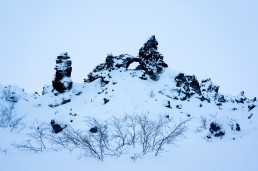 The Gate of Hell, Dimmuborgir, in Iceland