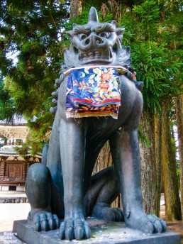 Guardian of the temple in Koyasan, Japan