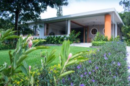 Art Deco -style main house of Boutique hotel Montebrisa, in Matagalpa, Nicaragua