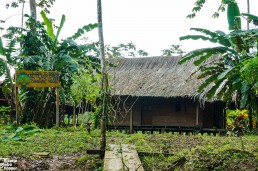 The Communal Rama house in Holy Land/Makenge, Indio Maíz, Nicaragua