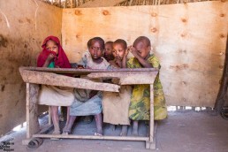 Maasai children in school, Ngorongoro, Tanzania