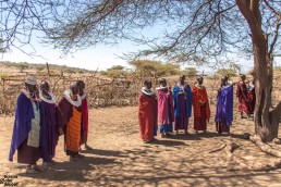 The Maasai women, Ngorongoro, Tanzania