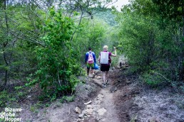 Walking to the Somoto Canyon in Nicaragua