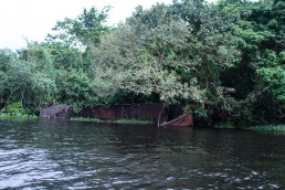 Vanderbilt's old shipwreck near San Juan de Nicaragua