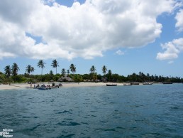 View to Mafia Island from the Chole Bay