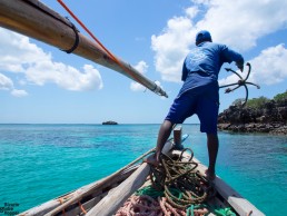 Snorkeling by Kinasi Pass Islets in Chole Bay, Mafia Island Marine Park, Tanzania