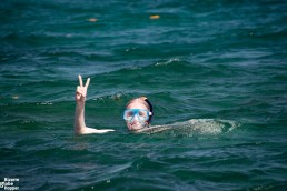 Snorkeling at Kinasi Pass, Mafia Island Marine Park