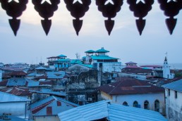 Sunset time at Emerson Spice in Stone Town, Zanzibar