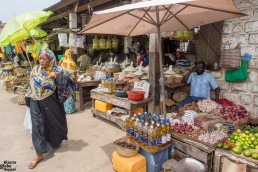 The spice and food market of Zanzibar