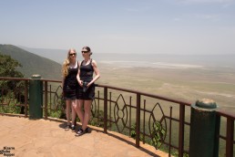 View to Ngorongoro crater, Tanzania