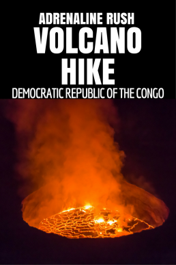 Take part in our grueling climb into the mouth of Hell! Nyiragongo volcano in the Democratic Republic of Congo boasts the world’s biggest active lava lake. We overnighted just upon the fiery caldera with armed rangers.
