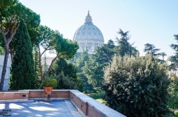View to Sistine Chapel, Vatican