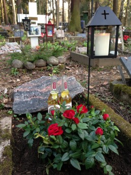 Grave stones in Maunula Pet Cemetery (Eläinten Hautausmaa), Helsinki