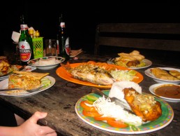 Yaya's Warung offers sumptuous beach dinners at Gili Meno, Indonesia