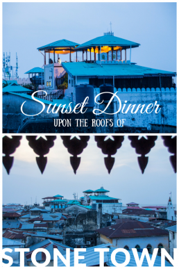 Admire a dreamy sunset over the roofs of Stone Town while sampling a creative 5-course tasting menu. Prayer calls linger in just before the darkness falls.