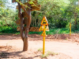 Arriving to Ziwa rhino sanctuary, Uganda