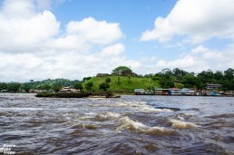 Small river town of El Castillo, Nicaragua