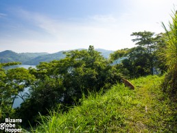 Hike around Nyinambuga Crater Lake in Uganda