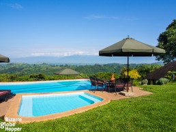 The photogenic Nyinambuga Crater Lake in Fort Portal, Uganda