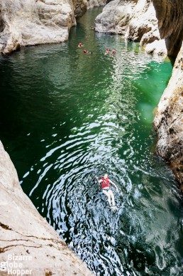 Niina in Somoto Canyon, Nicaragua