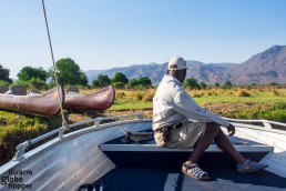 Switching from a motor boat to a canoe – so exciting!