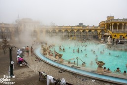 Visit Szechenyi Baths in Budapest all year round