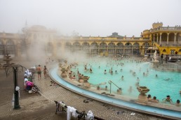 Visit Szechenyi Baths in Budapest