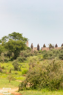 The ruins of Idi Amin's favorite safari lodge lurk inside Murchison Falls National Park