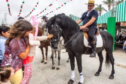 Both kids and adults love Feria de Sevillanas Carneval!