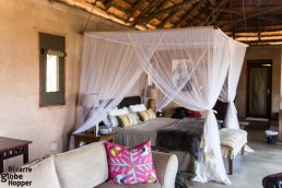 The luxurious presidential suite of Royal Zambezi Lodge