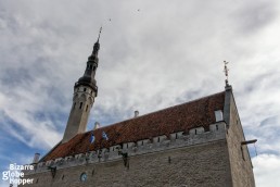 Old Town Square in Tallinn, Estonia.