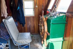 Public boat's cabin