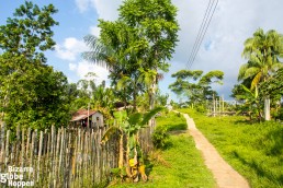 Life is tranquil in the small villages bordering the Colombian Amazonas