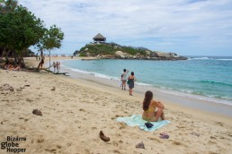 The ancient Tayrona people set sail from Cabo San Juan del Guia, after descending from Pueblito, their village up in the misty hills