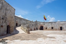 Castillo de San Fernando on Tierrabomba island, Cartagena