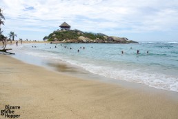 Cabo San Juan, the most hyped, and crowded, beach in Tayrona National Park