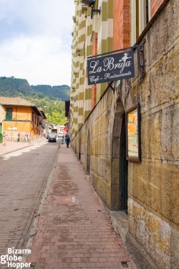 Haunted La Bruja Restaurant in La Candelaria, Bogotá