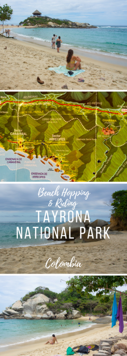 Rent a horse and gallop through the jungle from beach to another in the drastic Tayrona National Park, Colombia.