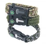 paracord bracelet with whistle